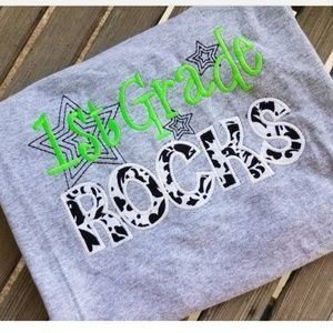 First Grade teacher shirt